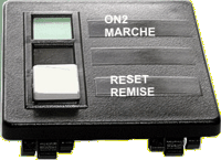 Flasi 48x48mm mit Lampenkontrolle und Taster 01